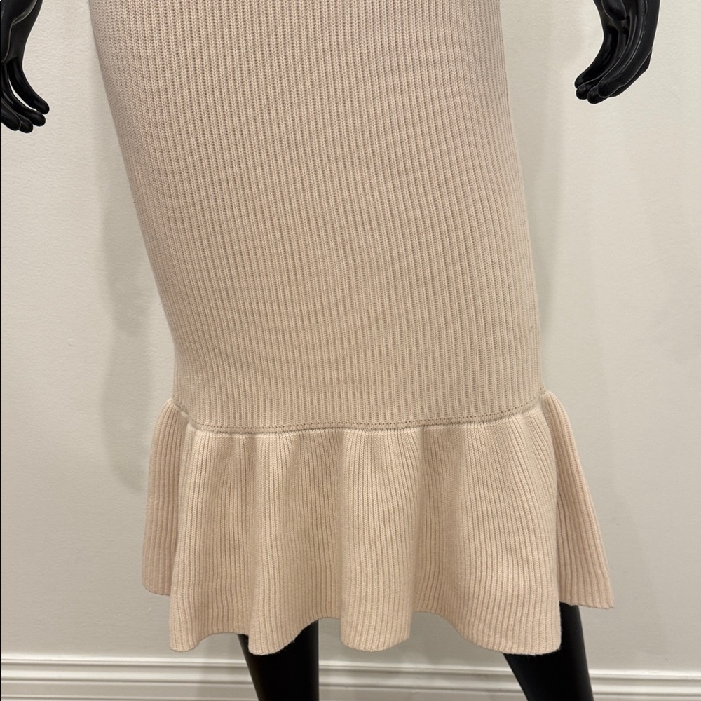 NEW Khaite Carolyn Bessette Style Sculptural Wool Knit Dress XS Bergdorf Goodman - Picture 7 of 16